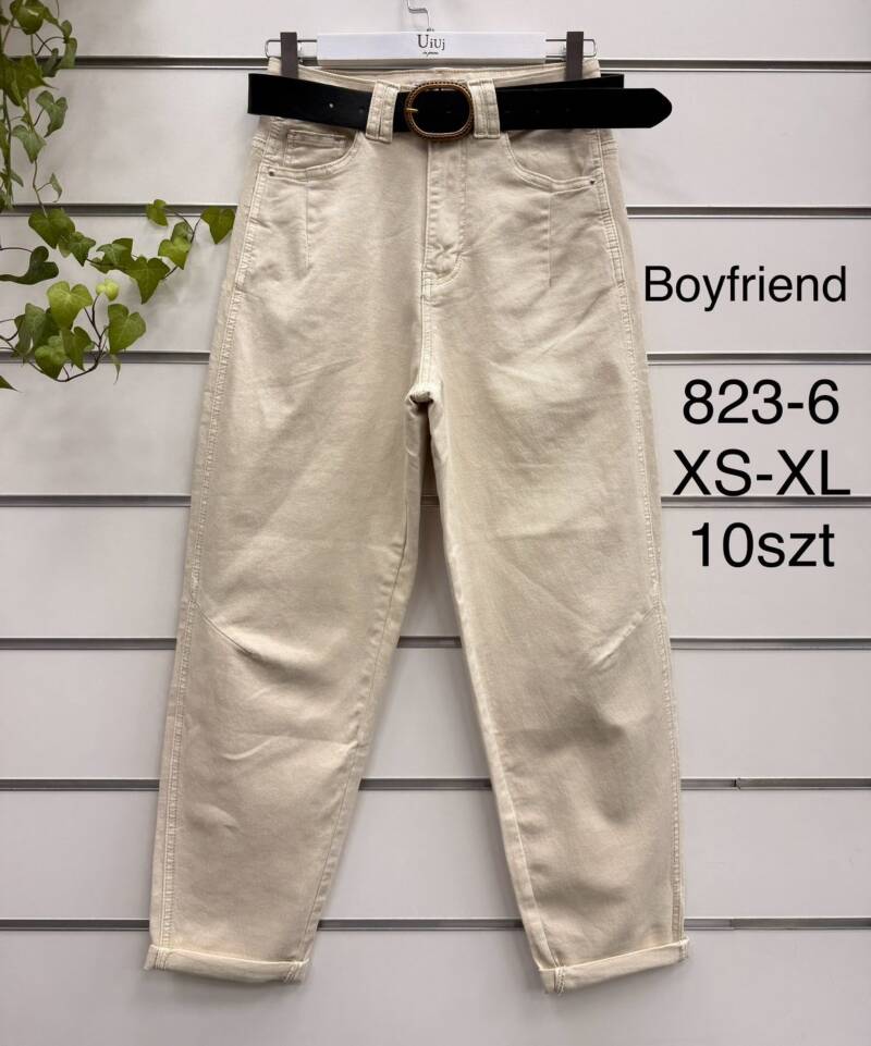 Spodnie damskie jeansy Roz XS-XL, 1 Kolor Paczka 10 szt